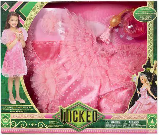 Wizard of Oz Wicked Glinda Exclusive Popular Dress Up Set