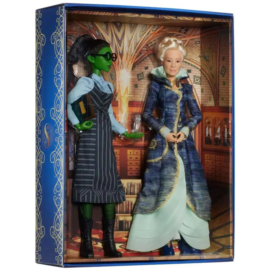 Wizard of Oz Wicked Elphaba & Madame Morrible Exclusive 12-Inch Doll 2-Pack