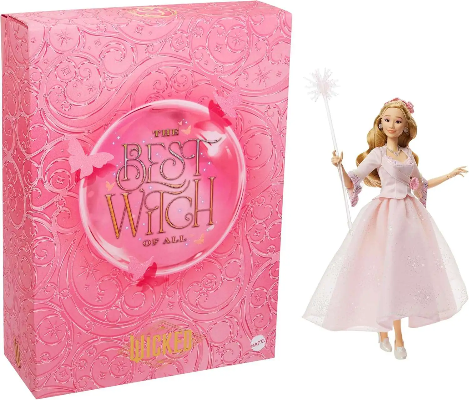 Wicked ウィキッド グリンダ Glinda 映画グッズ　プレイセット 新品◇最新 Wicked グリンダ プレイセット 人形 ウィキッド 映画