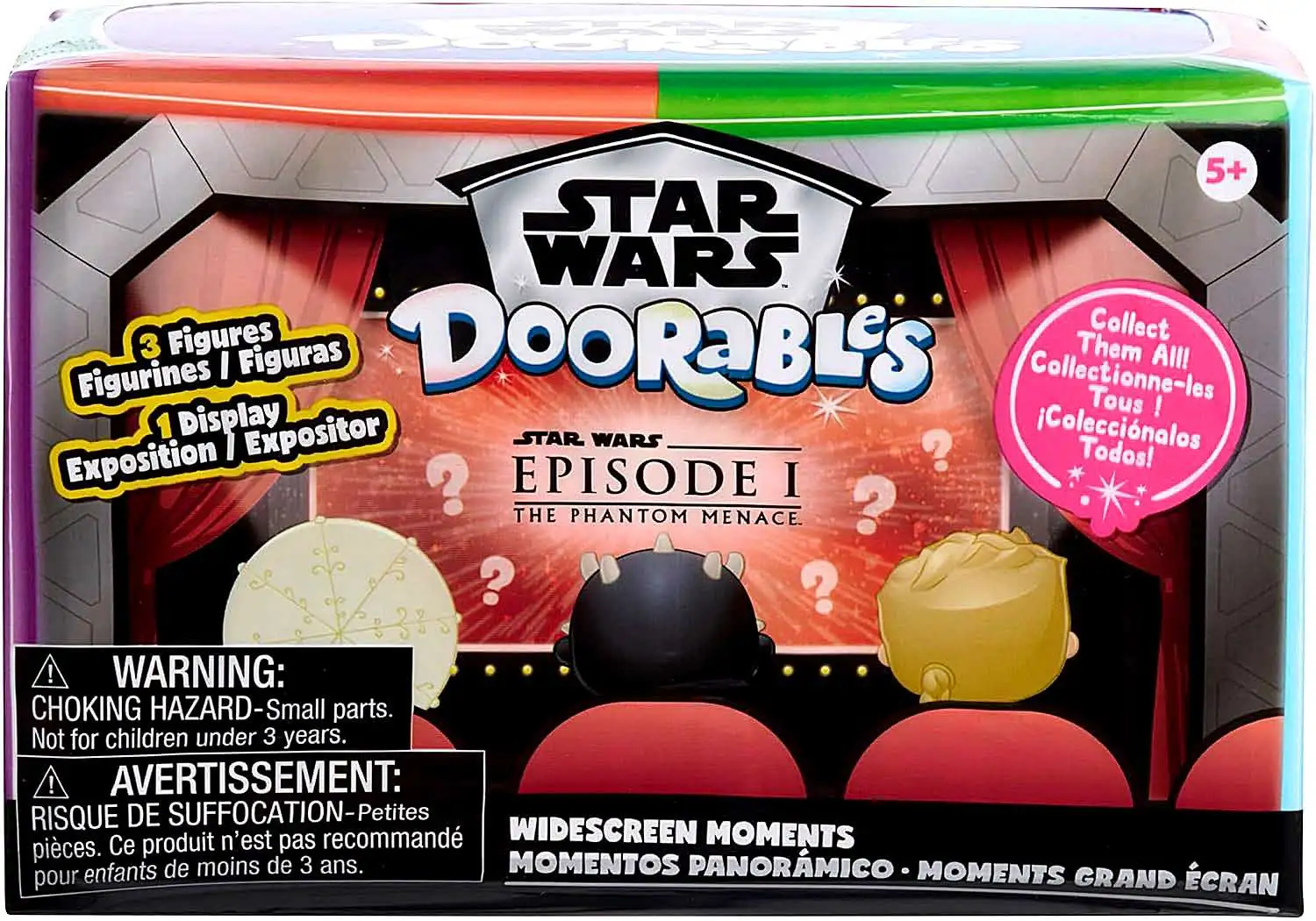 Disney Doorables Star Wars The Phantom Menace Widescreen Moments 3-Pack [3 Figures]