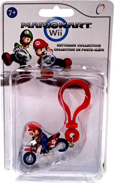 Super Mario Mario Kart Wii Mario Keychain [Motorcycle]