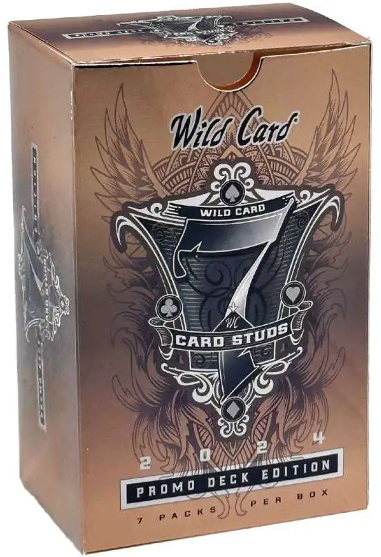 NFL 2024 7 Card Studs Football HOBBY Promo Deck Edition [7 Packs]