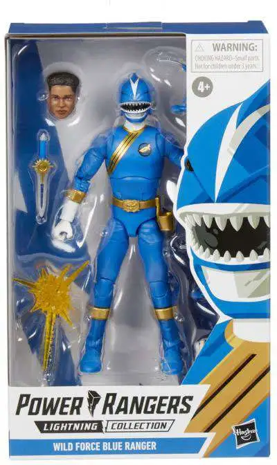 Power Rangers Wild Force Lightning Collection Blue Ranger 6 Action Figure  Max Cooper Hasbro Toys - ToyWiz
