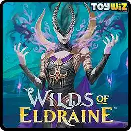 Magic The Gathering Wilds of Eldraine Commander Deck - Virtue and Valor  (100-Card Deck, 2-Card Collector Booster Sample Pack + Accessories)