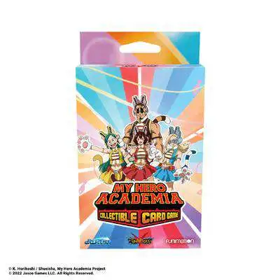 My Hero Academia Collectible Card Game Series 3 Wild Wild Pussycats Deck Loadable Content