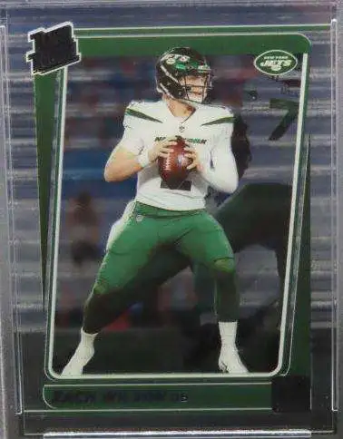 Zach Wilson New York Jets Fanatics Exclusive Parallel Panini Instant NFL  Week 16 Wilson Sprints for Incredible 52-Yard Touchdown Single Rookie  Trading Card - Limited Edition #1 of 99