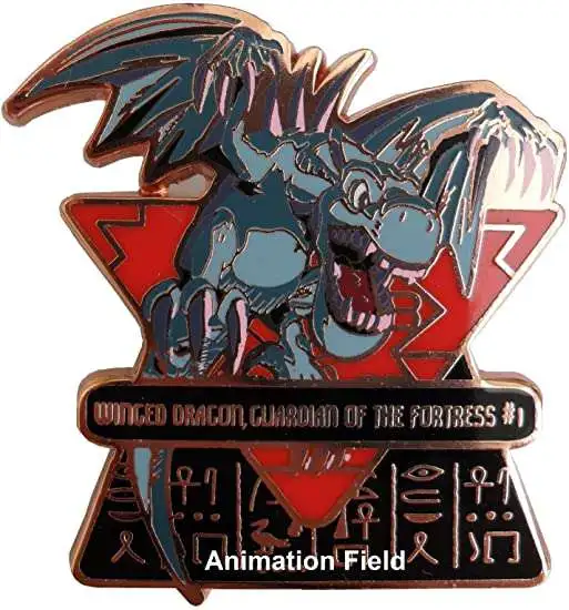 YuGiOh Winged Dragon, Guardian of the Fortress #1 Collectible Enamel Pin [Loose]
