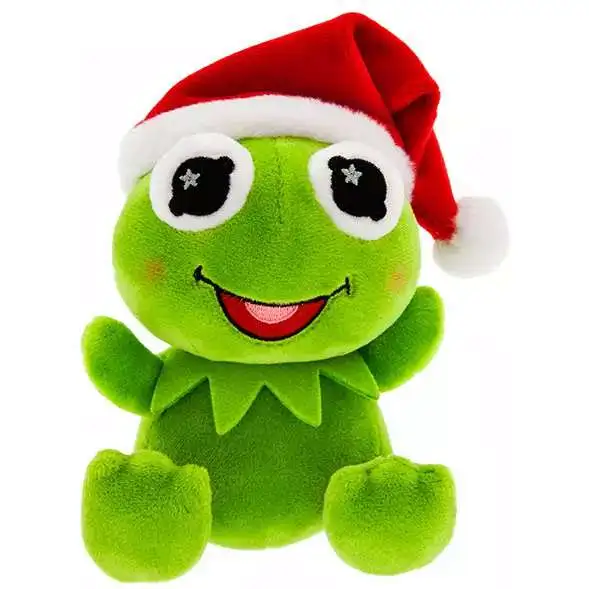 Disney Wishables 2024 Holiday Kermit 4-Inch Mini Plush