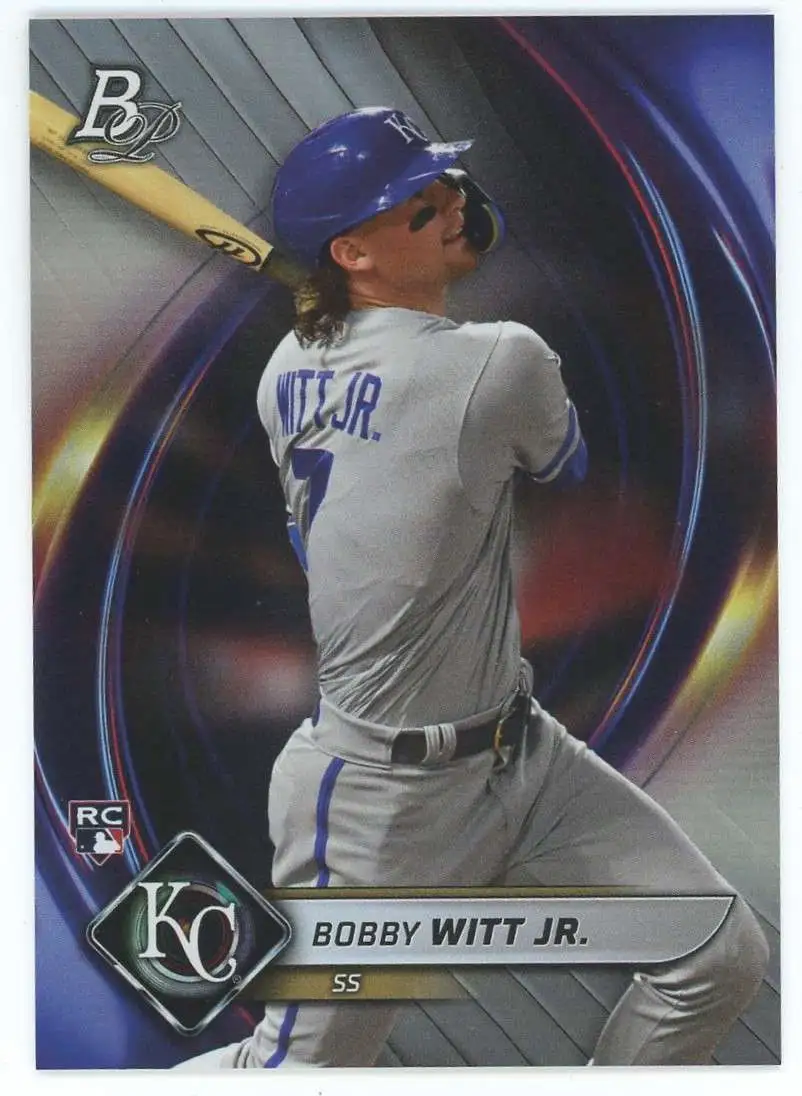 MLB 2022 Topps Bowman Platinum Bobby Witt Jr. #51 [Rookie]