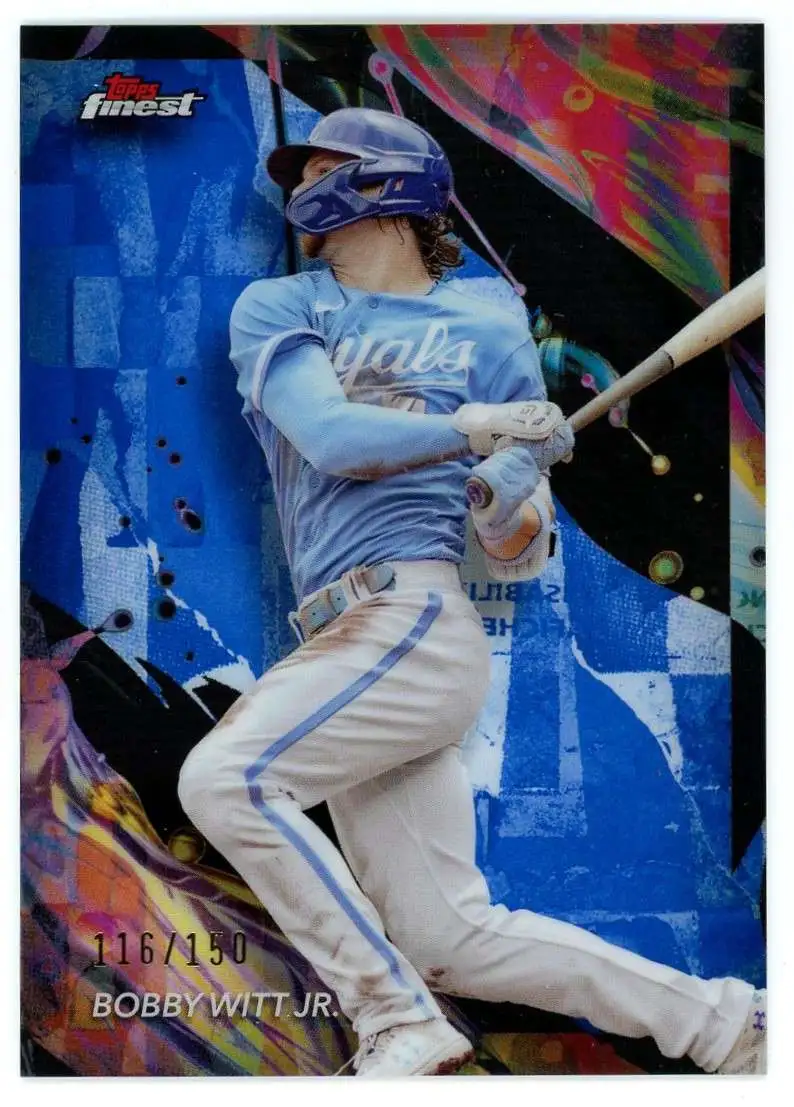 MLB 2024 Topps Finest Baseball 116/150 Bobby Witt Jr. #176