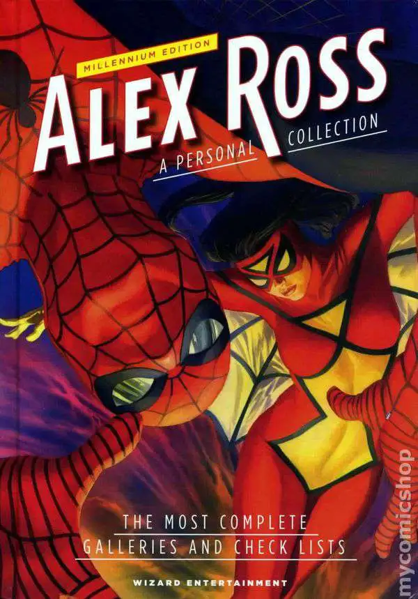 Wizard Alex Ross A Personal Collection Exclusive Hardcover Book