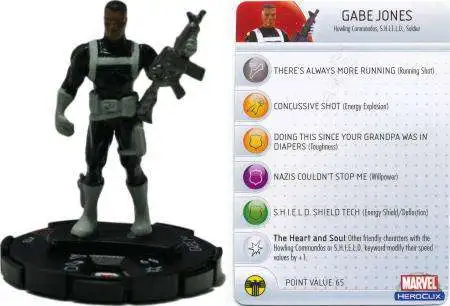 Marvel HeroClix Captain America LE Gabe Jones #103