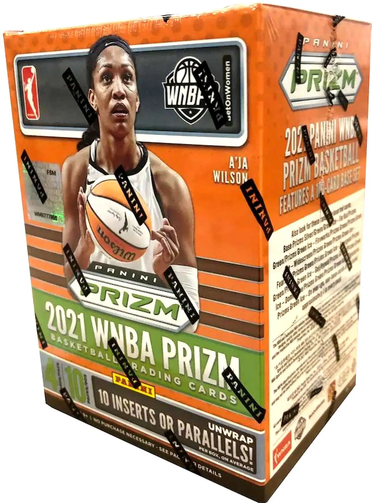 WNBA Panini 2021 Prizm Basketball Trading Card BLASTER Box [10 Packs, 10 Inserts OR Parallels]