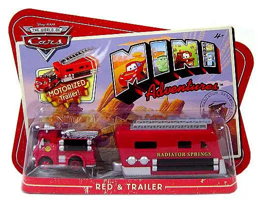 Disney Pixar Cars Mini Adventures Red Trailer 2-Pack Motorized Trailer -  ToyWiz