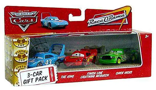  Dinoco Lightning McQueen 1:55 Scale Race O Rama Mattel : Toys &  Games
