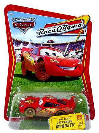 Disney Pixar Cars World of Cars Dirt Track Lightning McQueen 