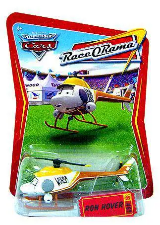 Disney / Pixar Cars The World of Cars Race-O-Rama Ron Hover Diecast Car #69 [Damaged Package]