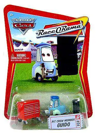 Disney / Pixar Cars The World of Cars Race-O-Rama Pit Crew Member Guido Diecast Car #34