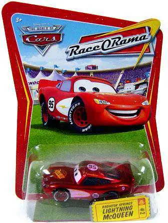  Dinoco Lightning McQueen 1:55 Scale Race O Rama Mattel : Toys &  Games