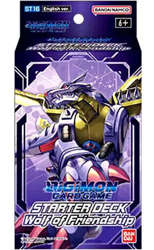 Digimon Trading Card Game Wolf of Friendship Starter Deck ST-16 [54 Cards]