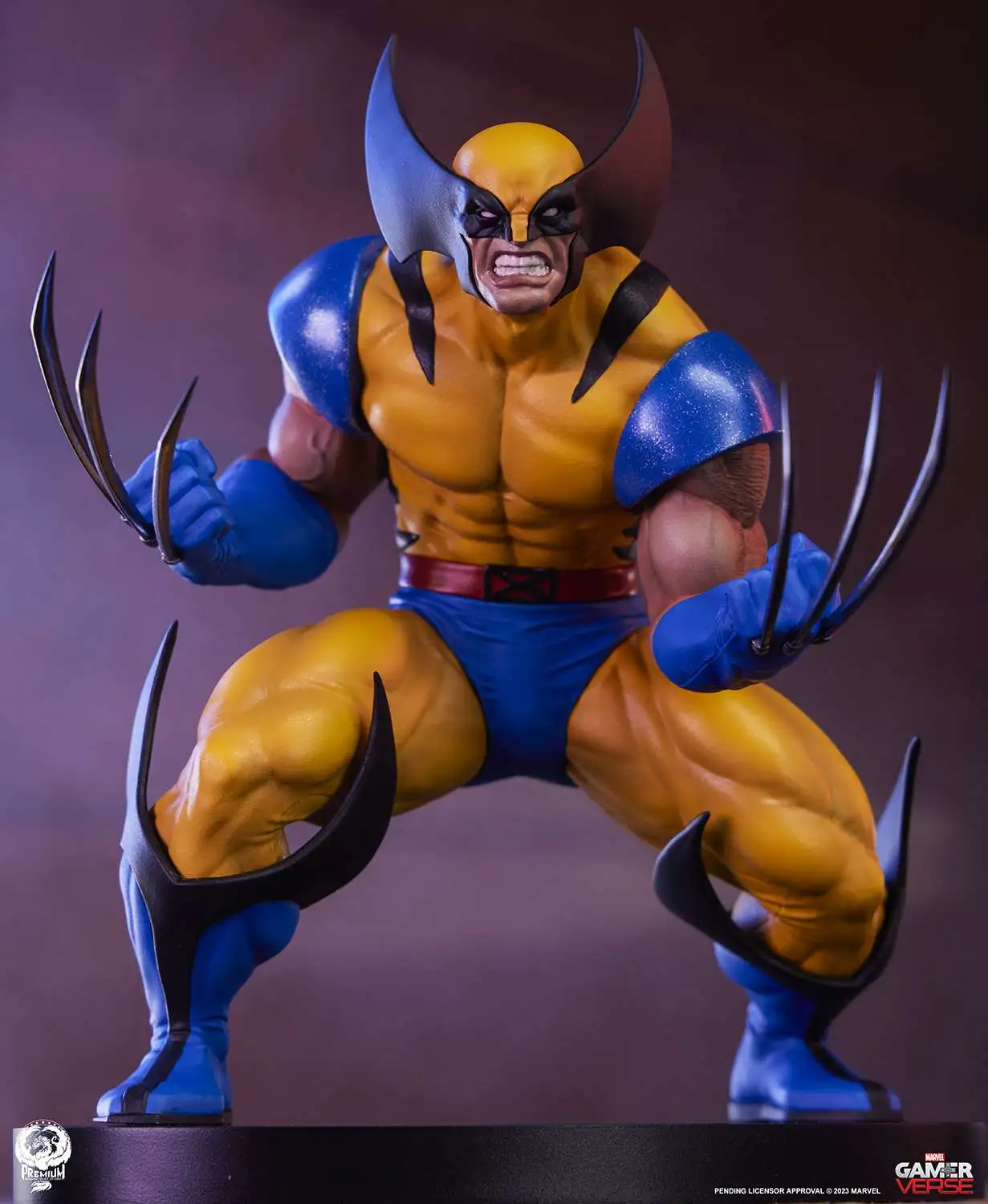 Marvel Wolverine Statue [Blue & Yellow Suit] (Pre-Order ships February)