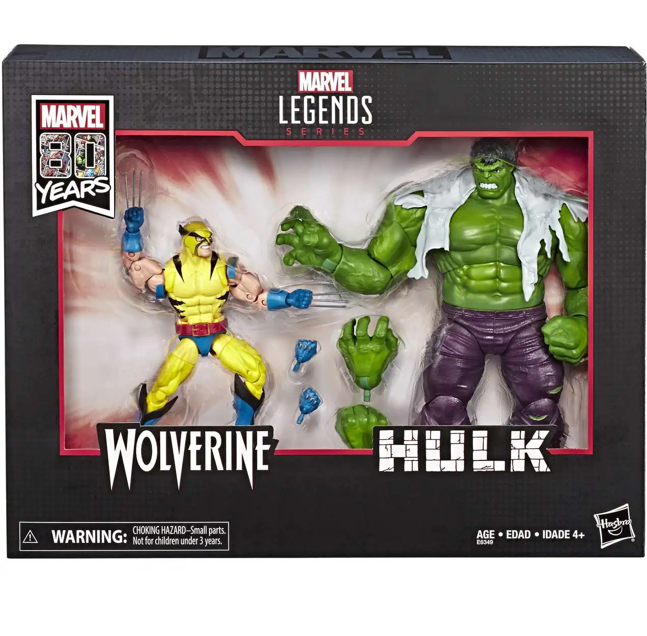 Marvel Legends Grey Hulk Action Figure 6" Retro Exclusive 80th Ann IN STOCK 