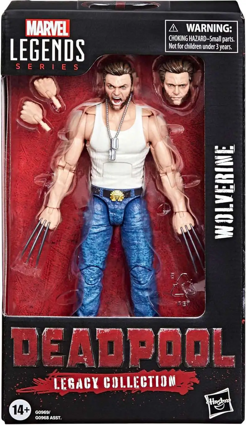 Marvel Deadpool 2 Marvel Legends Wolverine 6 Action Figure Legacy ...