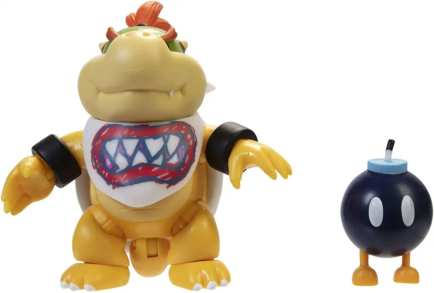 Nintendo Super Mario Figuren Mario vs. Bowser Spielzeugset mit Bob-Omb