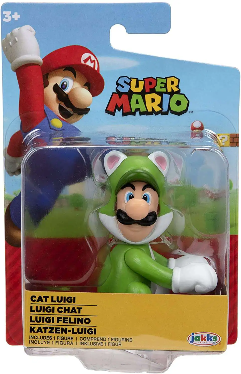 World of Nintendo 91424 2.5 Cat Mario Action Figure for sale online