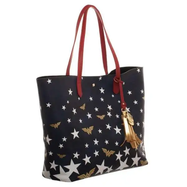 DC Wonder Woman Oversized Tote Bag Apparel Bioworld - ToyWiz