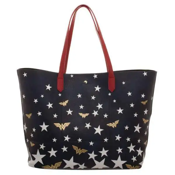 DC Wonder Woman Oversized Tote Bag Apparel Bioworld - ToyWiz