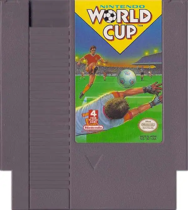 Nintendo NES World Cup Video Game Cartridge [Loose] [Lighty Played]