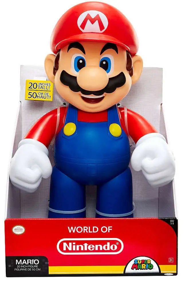 World of Nintendo - Figurine Mario with POW Block 10 cm - Figurine-Discount