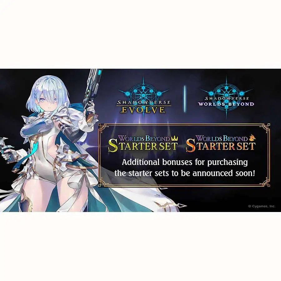 Shadowverse: Evolve Trading Card Game Worlds Beyond Dragoncraft Starter Deck (Pre-Order ships January)