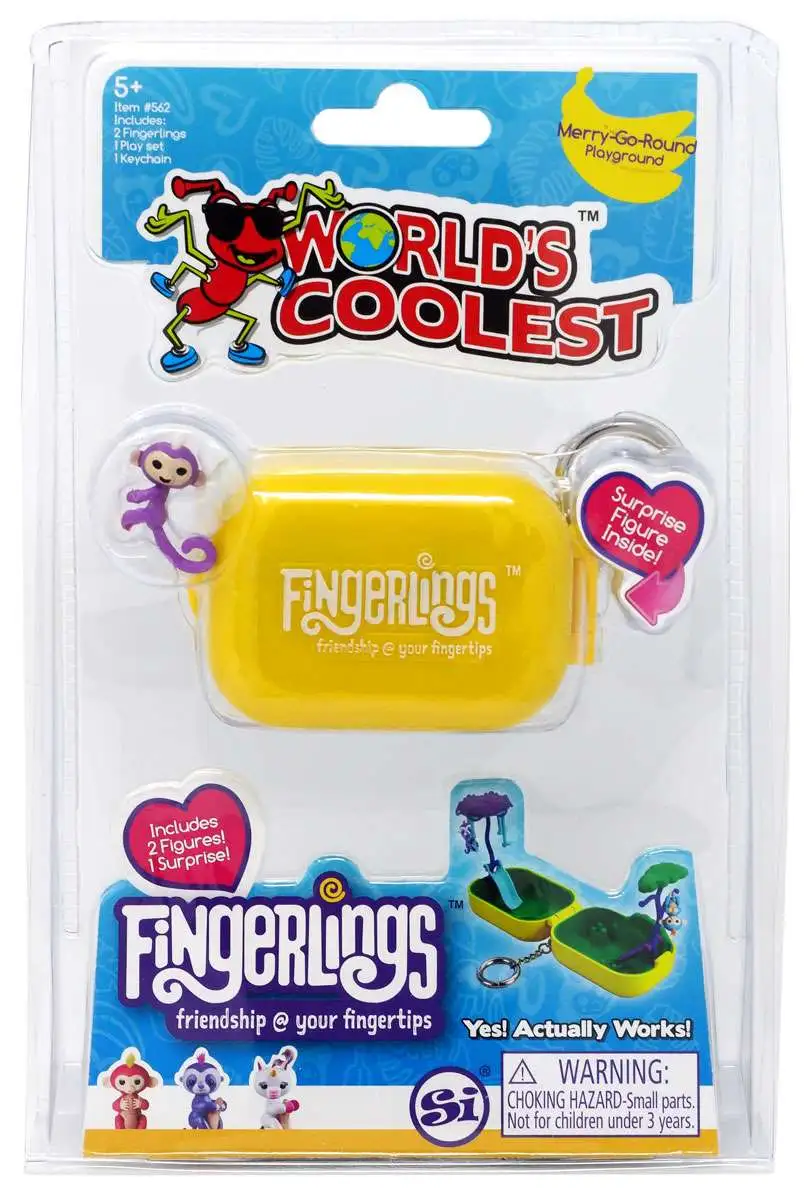 Fingerlings World's Coolest Merry-Go-Round Mini Playset