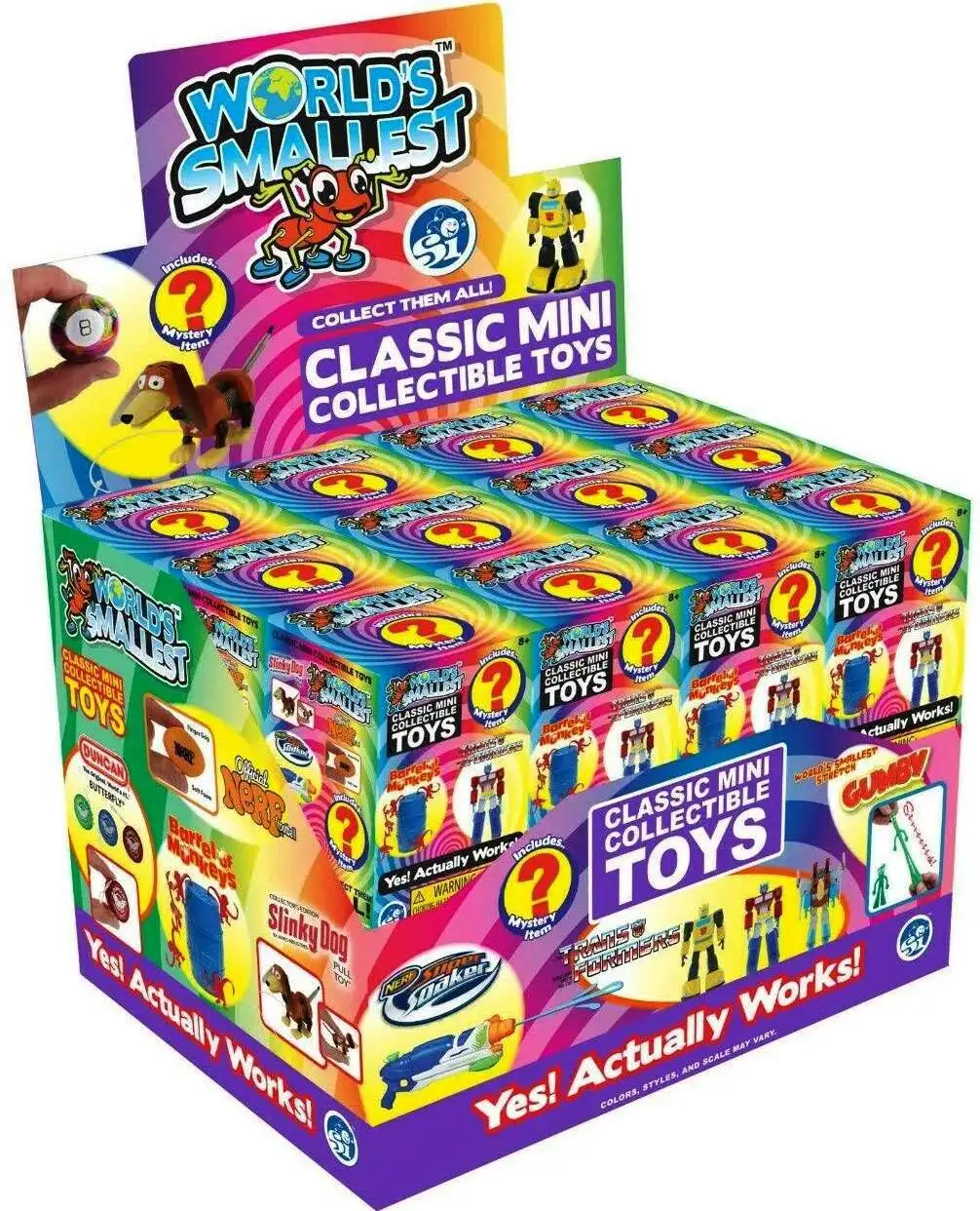 Worlds Smallest Classic Novelty Toy Series 4One Random for sale online 