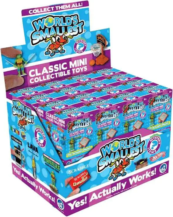 World's Smallest Classic Mini Toys Series 5 Mystery Box [24 Packs]