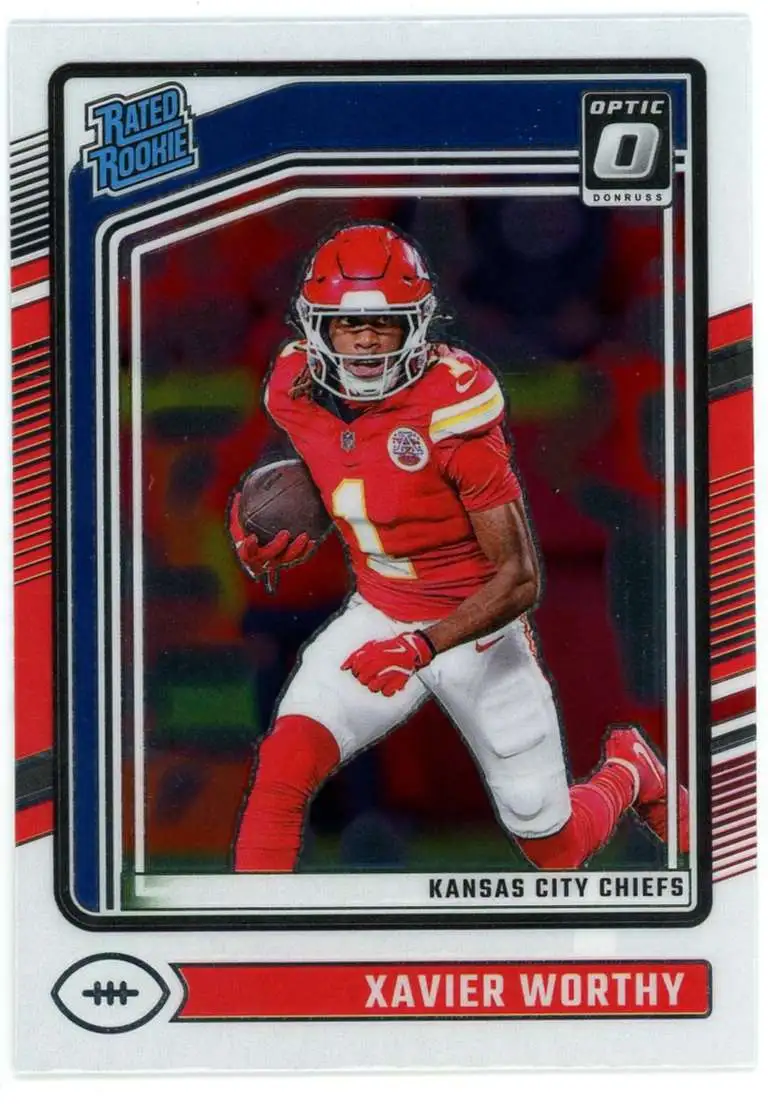 NFL 2024 Panini Donruss Optic Football Xavier Worthy #300 [Rookie]