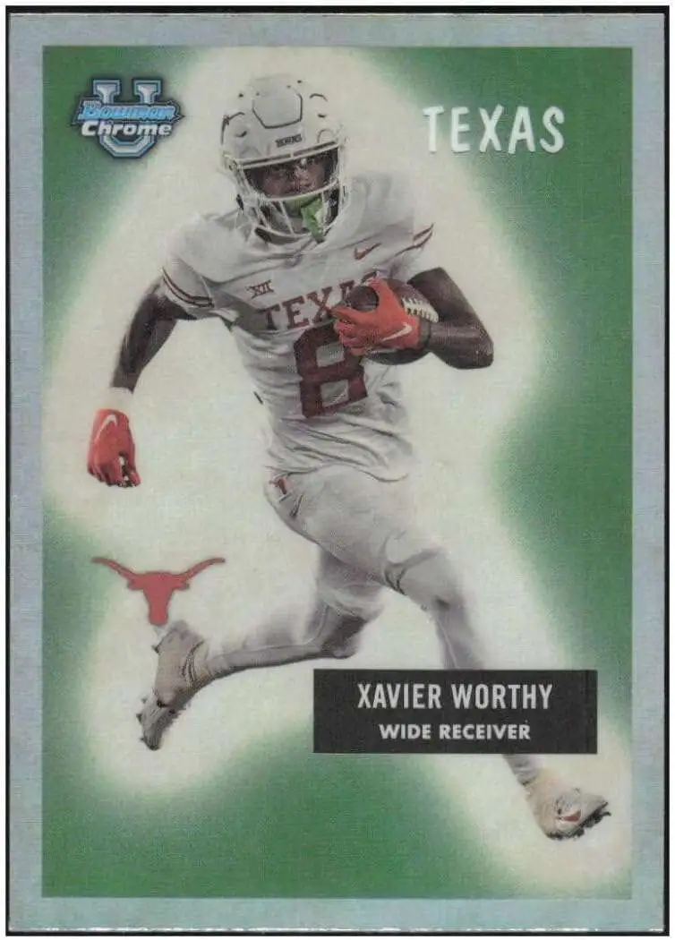 NFL 2023 Bowman Chrome U 1955 Retro Insert Xavier Worthy #55BF-13 [Rookie]