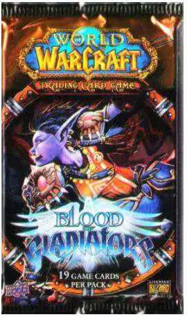 6x Blood of Gladiators World of Warcraft TCG Sealed Booster Packs WoW loot? 
