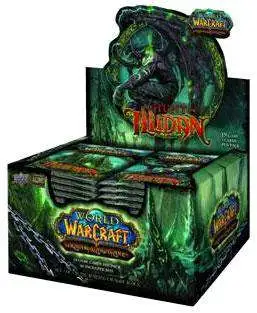 World of Warcraft Trading Card Game The Hunt for Illidan Booster Box 24 Packs Upper Deck - ToyWiz World of Warcraft Trading Card Game The Hunt for Illidan Booster Box 24 Packs Upper Deck - ToyWiz