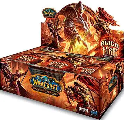 Zaklampen Vacature Stun World of Warcraft Trading Card Game Reign of Fire Booster Box 36 Packs  Cryptozoic Entertainment - ToyWiz