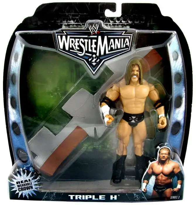 WWE HHH WrestleMania 22 Entrance Greats 8" Figure TRIPLE H New 