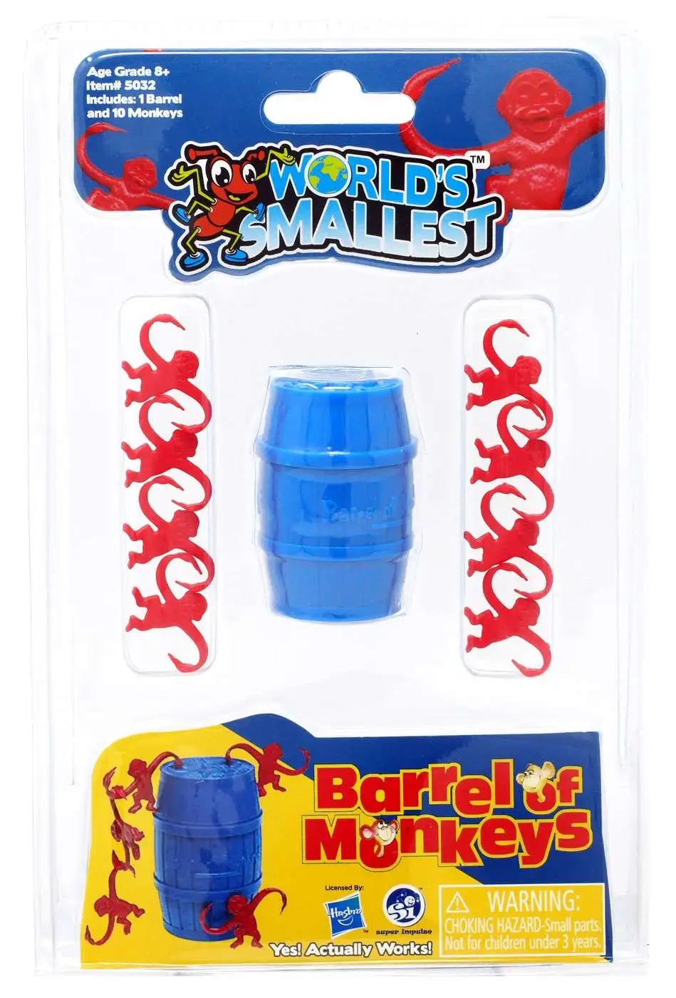 World's Smallest Barrel of Monkeys [Loose]
