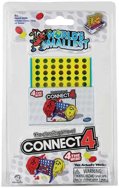 World's Smallest Connect 4 Game