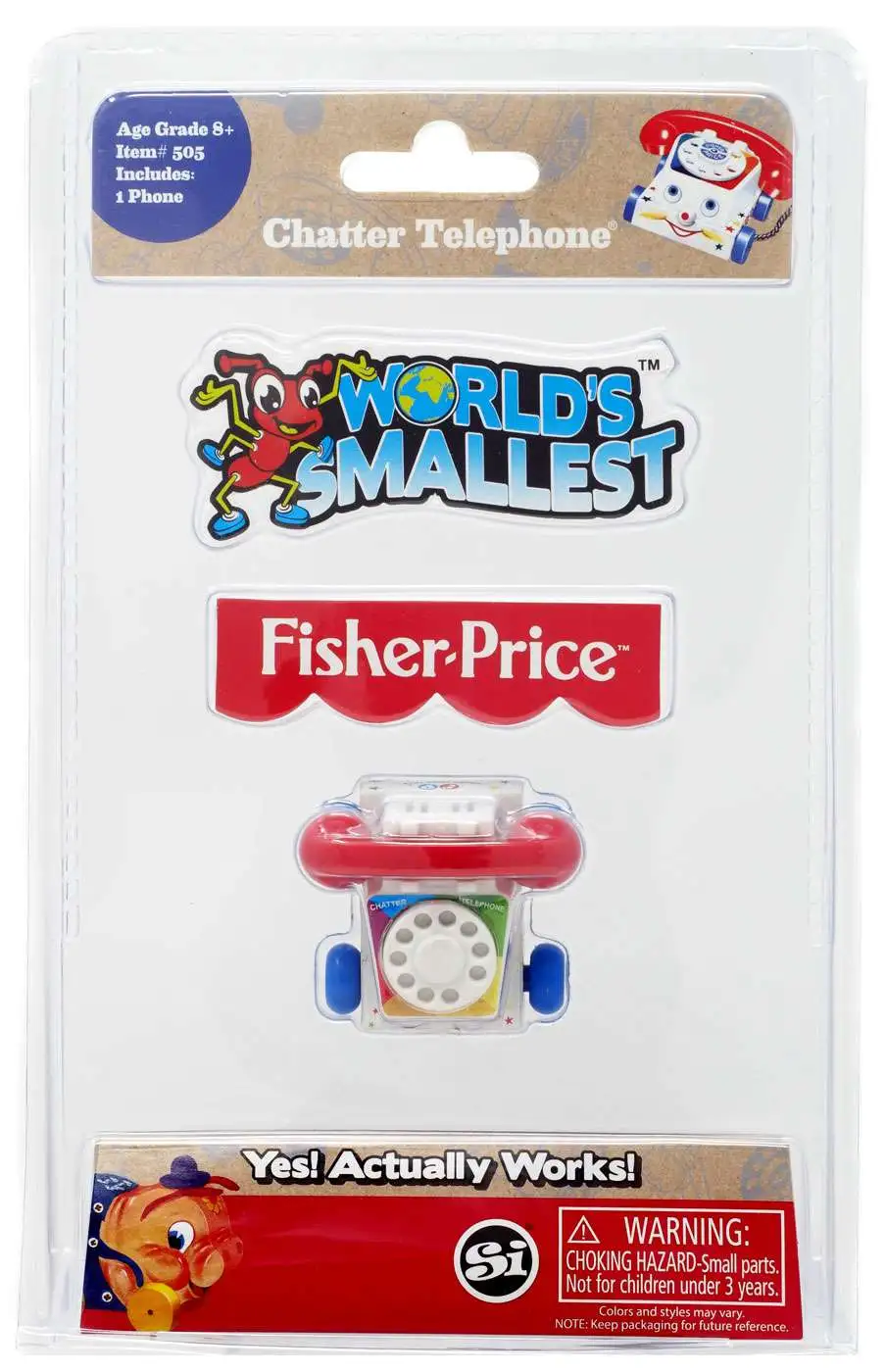 Fisher Price World's Smallest Chatter Telephone