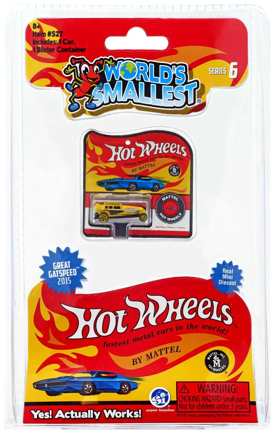 World's Smallest Hot Wheels Great Gatspeed 2015 Diecast Car