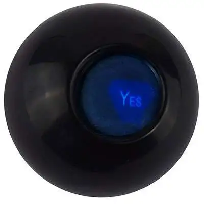 World's Smallest Magic 8 Ball