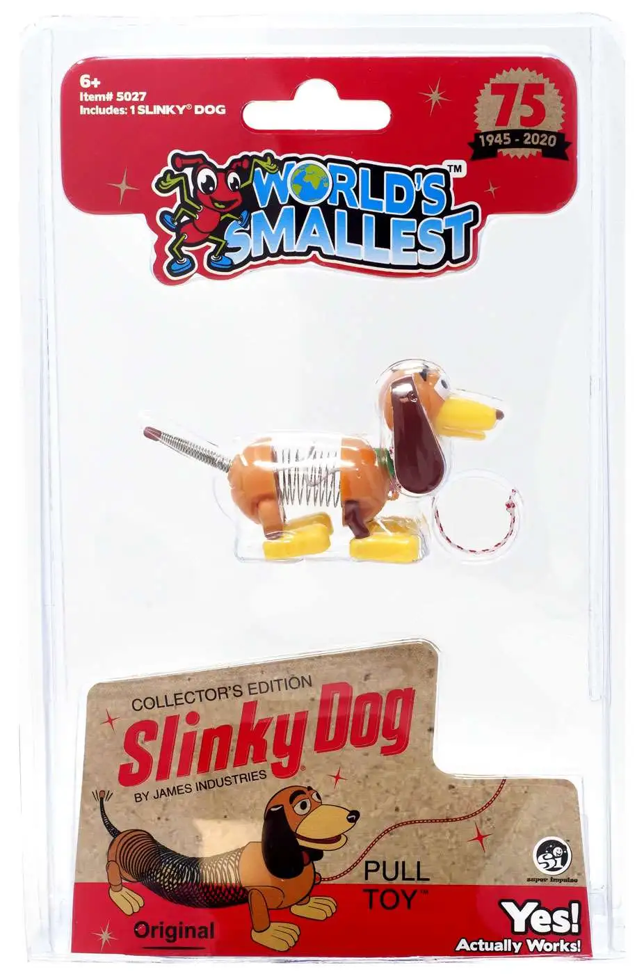 World Smallest Slinky Dog