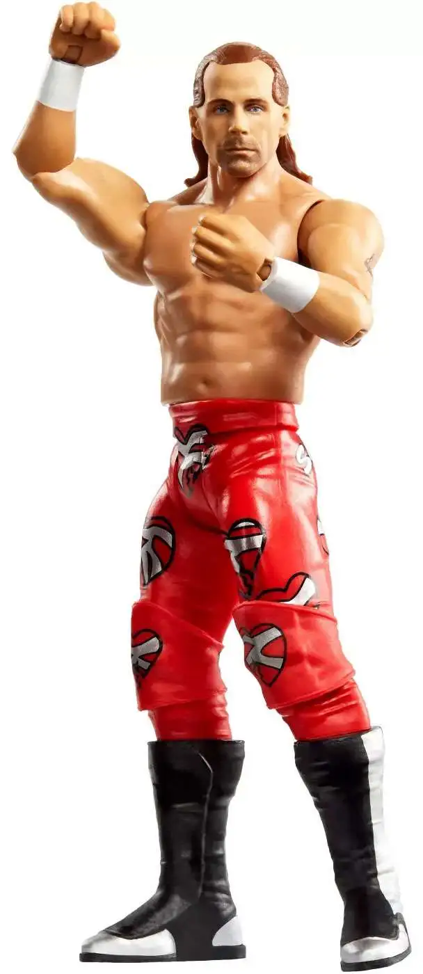 WWE 2011 Shawn Michaels Action Figure with Red and White pants 